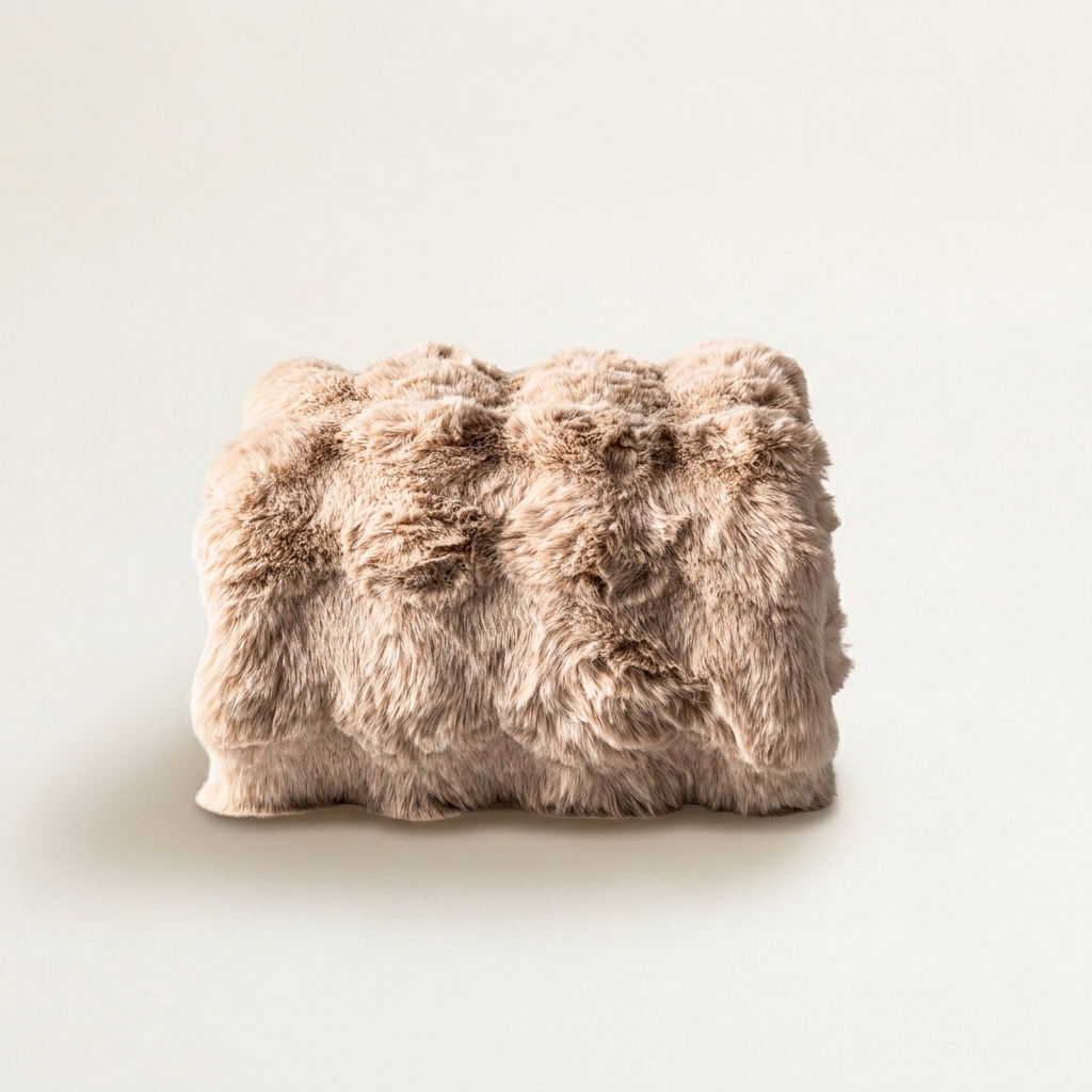Bianca Faux Rabbit Fur Throw