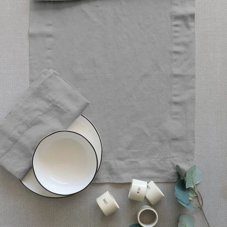 Provencal Linen Cotton Table Runner