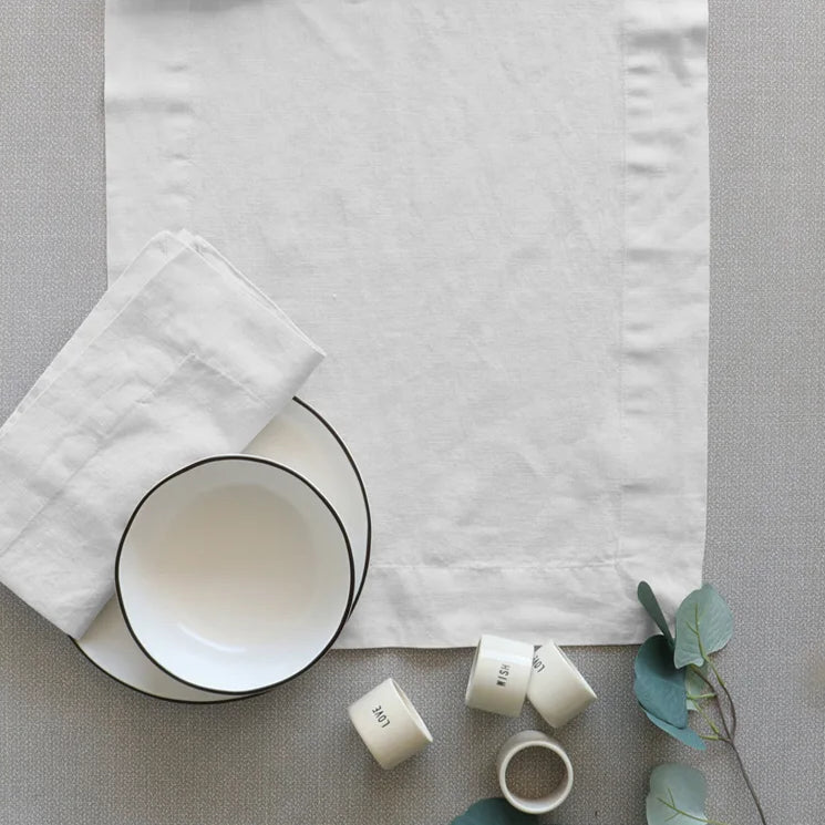 Provencal Linen Cotton Table Runner