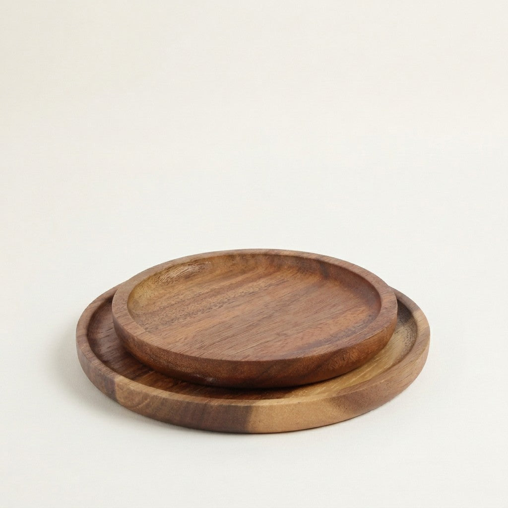 Round Serving Plate Set of 2