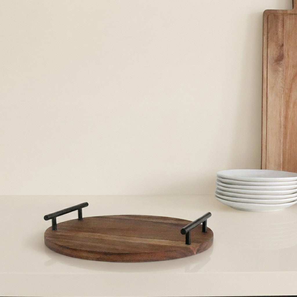 Acacia Serving Board with Handles