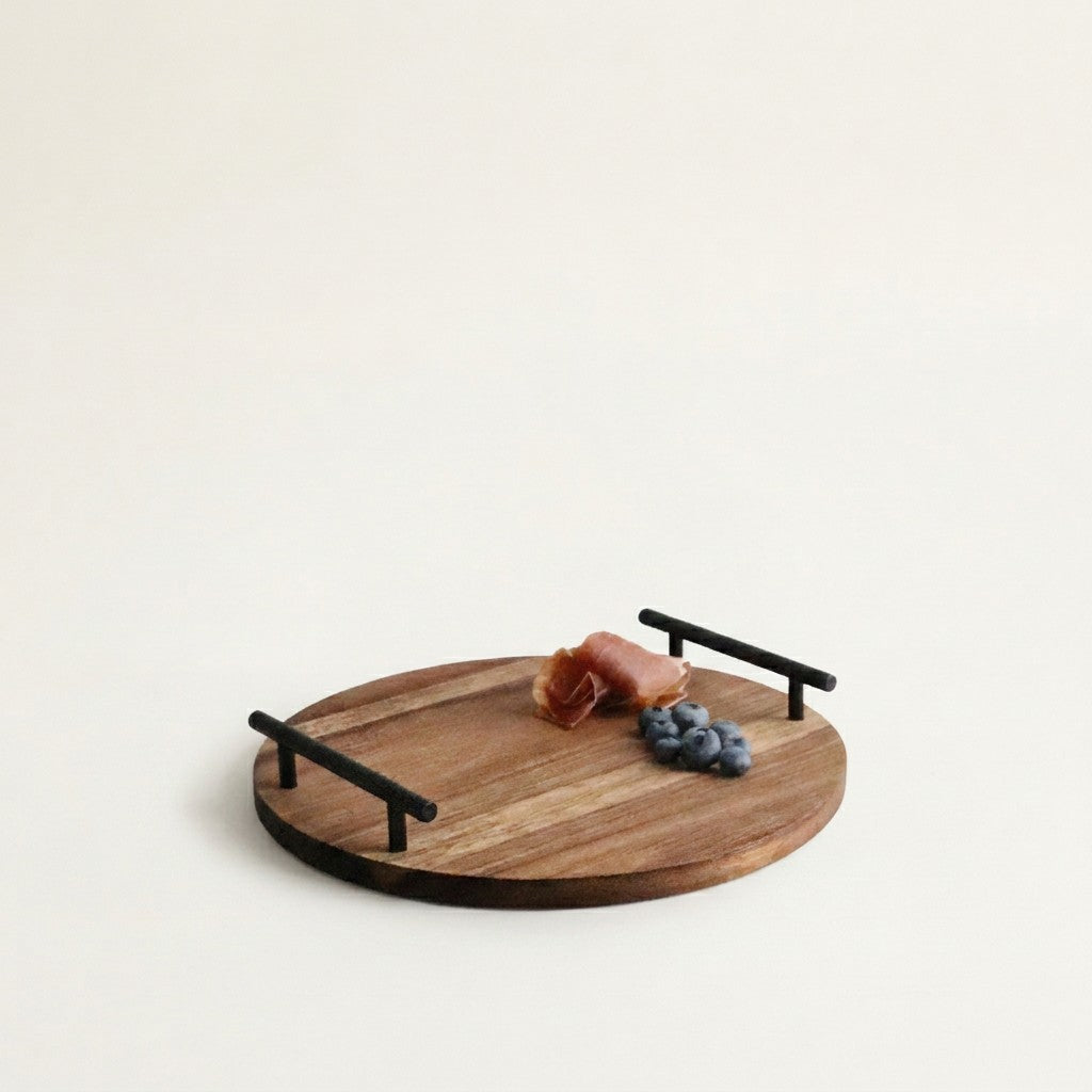 Acacia Serving Board with Handles
