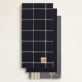 Stonewash Check Tea Towel Set of 3