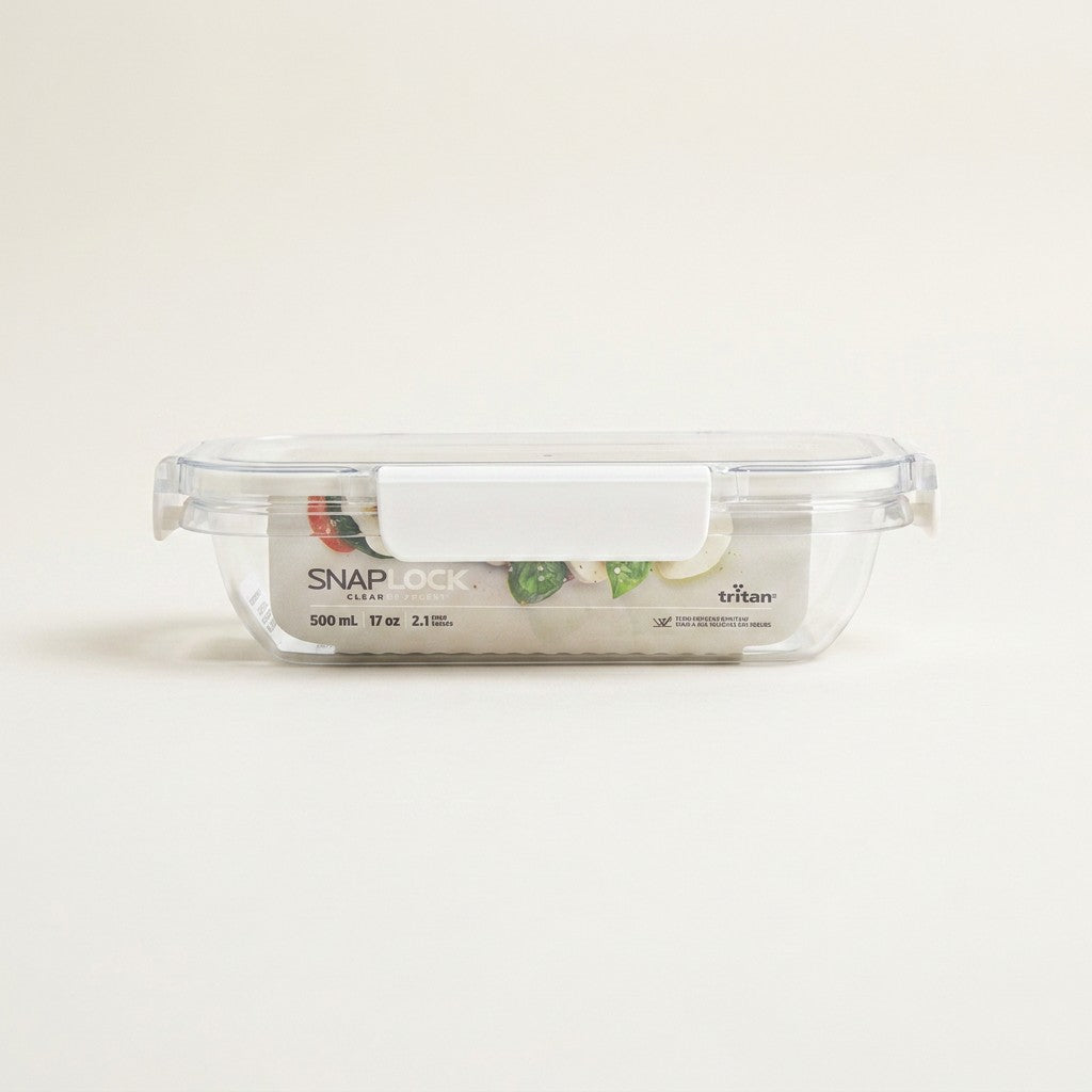 SNAPLOCK Rectangle Container, 500ml