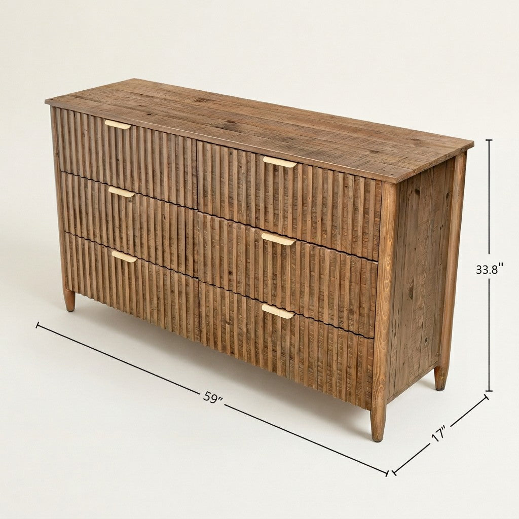 Britanica 6 Drawer Dresser