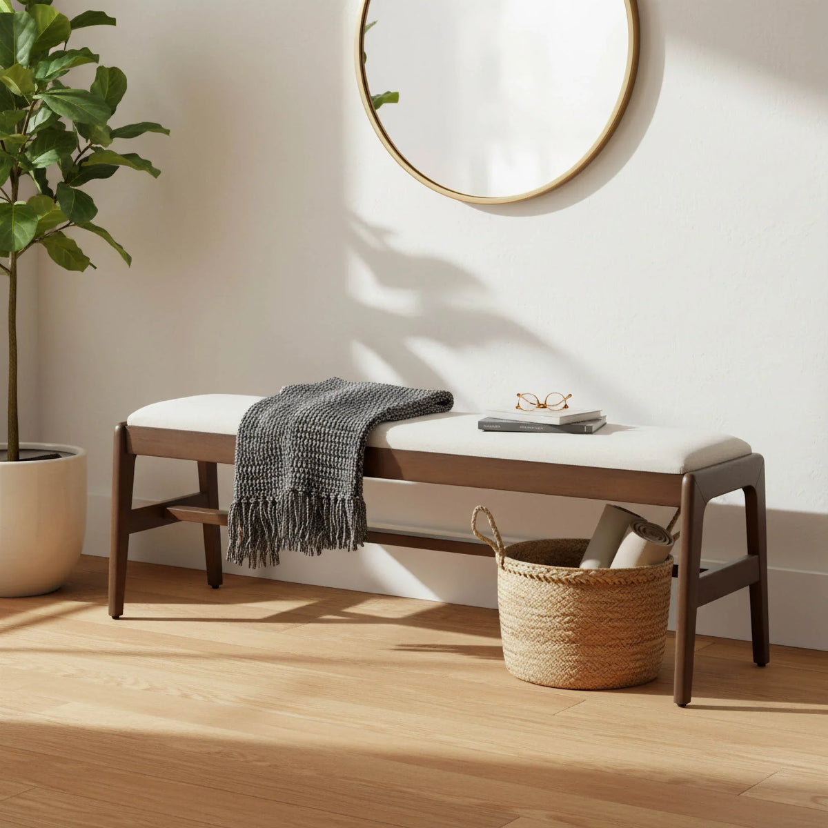 Remix Upholstered Bench