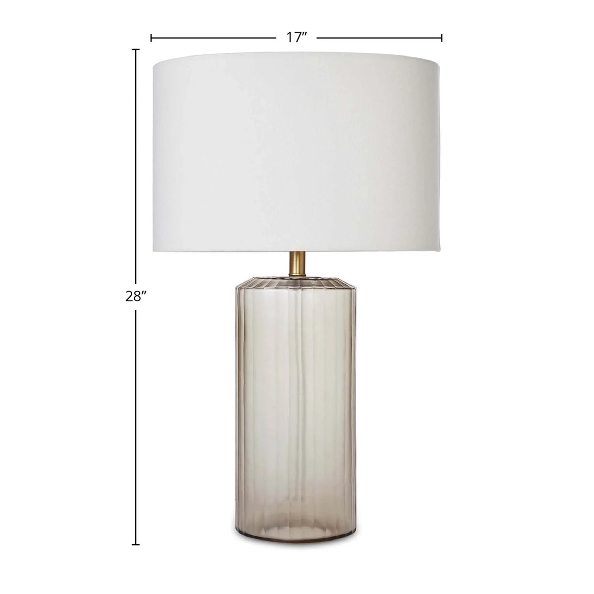 Translucent Table Lamp - Clear