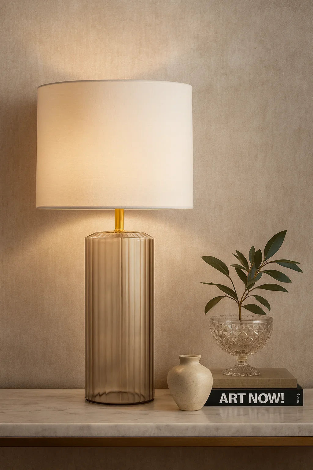 Translucent Table Lamp - Clear