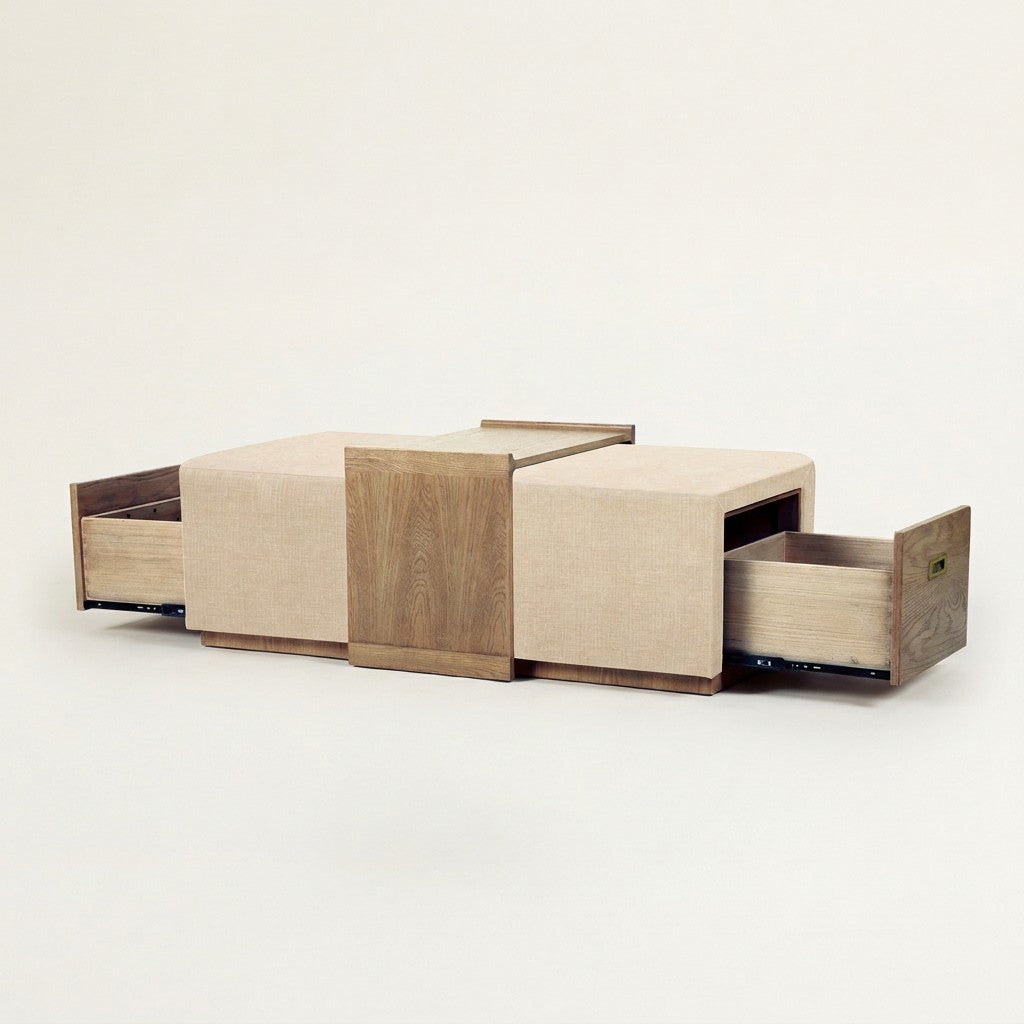 Elara Storage Ottoman