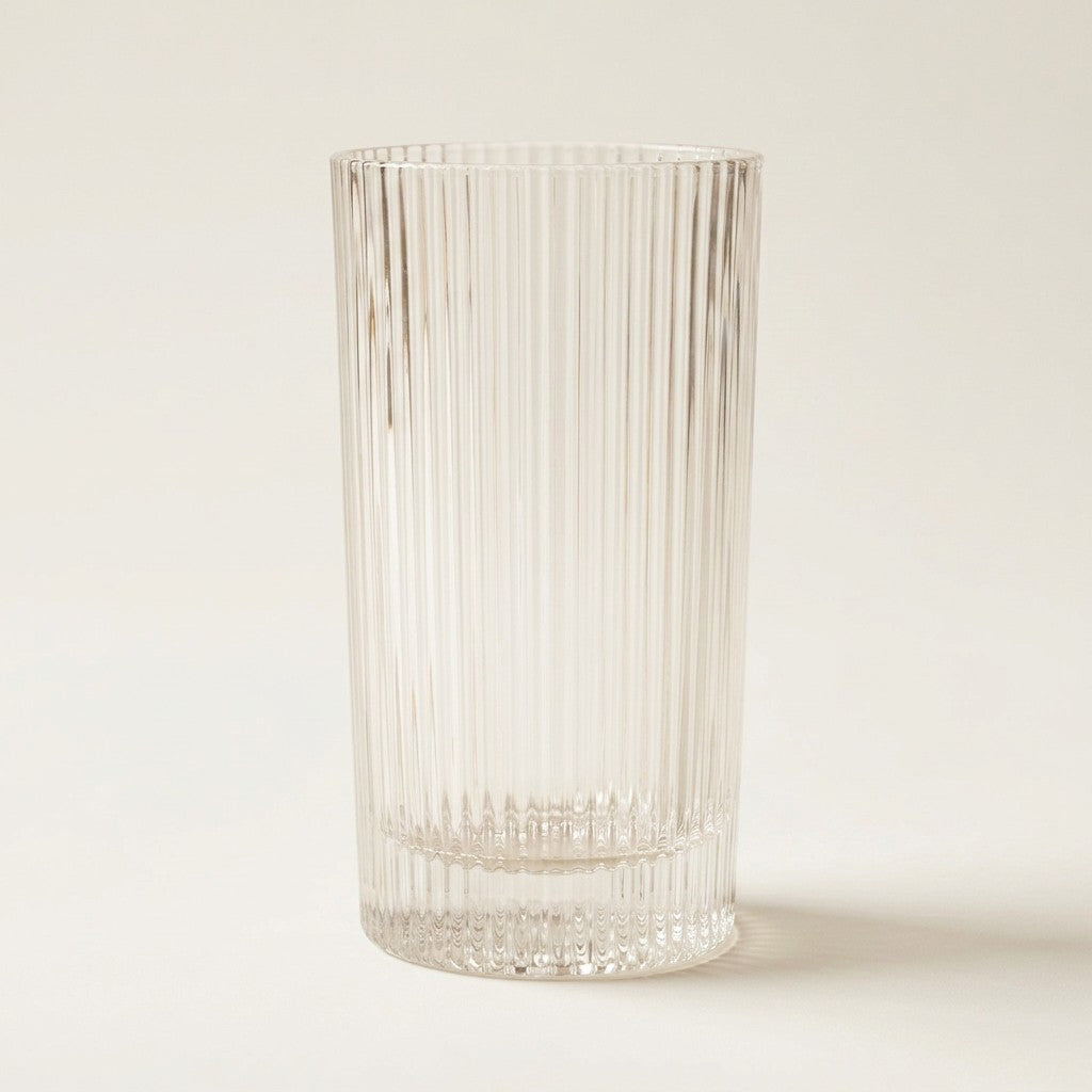 Vertical Optic Highball 5 5 H 14Oz - Clear