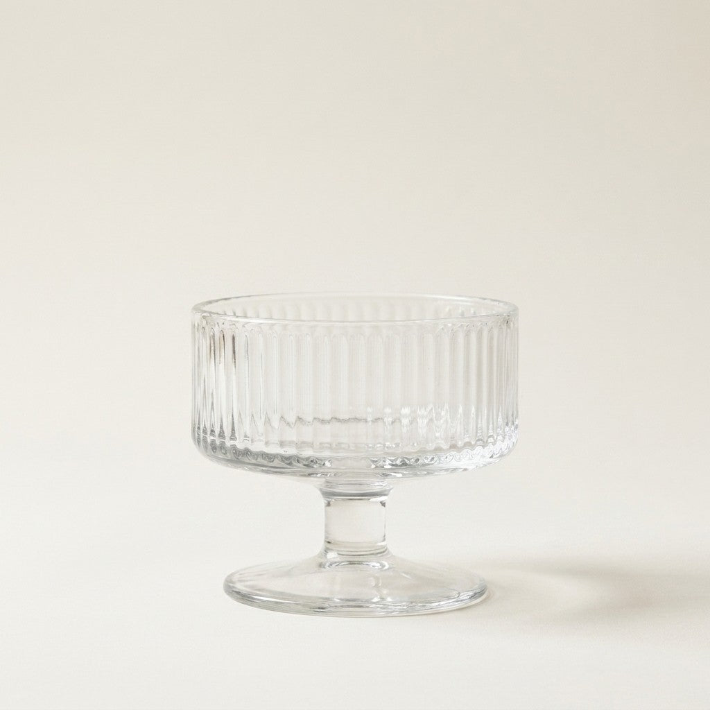 Tight Optic Pedestal Sm Bowl 3 5 D - Clear
