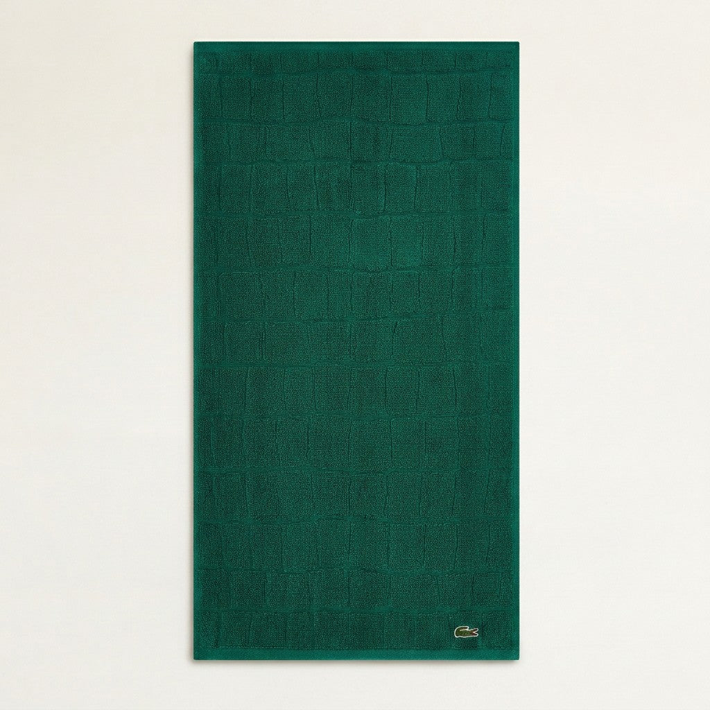Lacoste Croc Scale Cotton Hand Towel