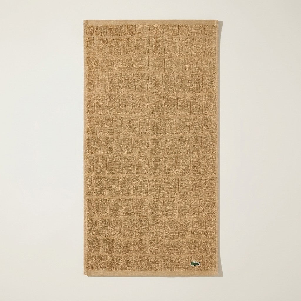 Lacoste Croc Scale Cotton Hand Towel