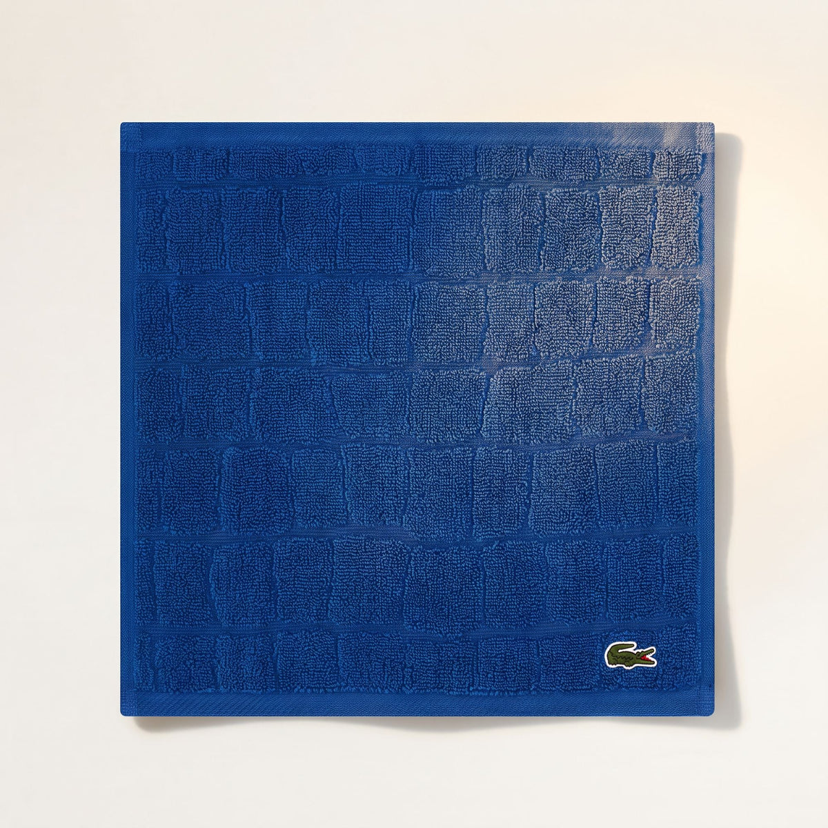 Lacoste Croc Scale Cotton Washcloth