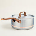 Meyer CopperClad Covered Saucepan, 3.1 L