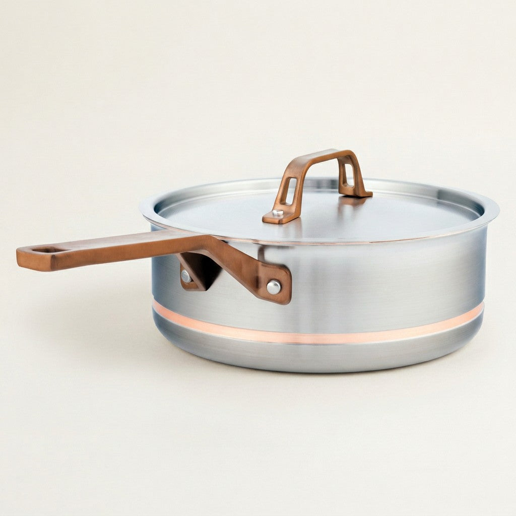 Meyer CopperClad Covered Sauté Pan, 4 L