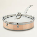 Hestan CopperBond Covered Sauté Pan with Helper Handle, 3.5 Qt