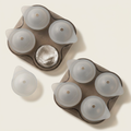 Silicone 4 Ice Ball Tray - Set of 2