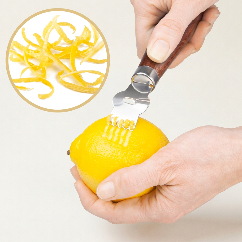 2-in-1 Citrus Zester & Peeler