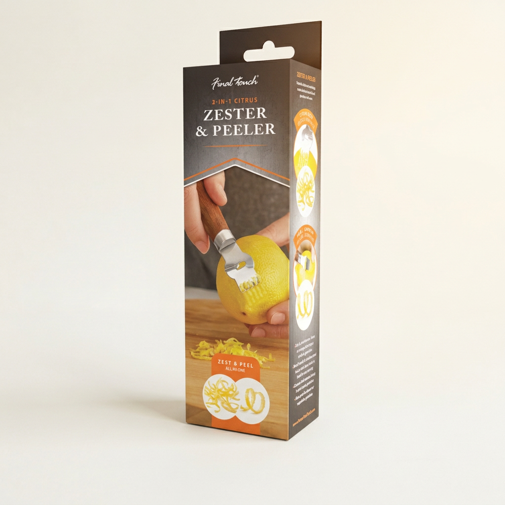 2-in-1 Citrus Zester & Peeler