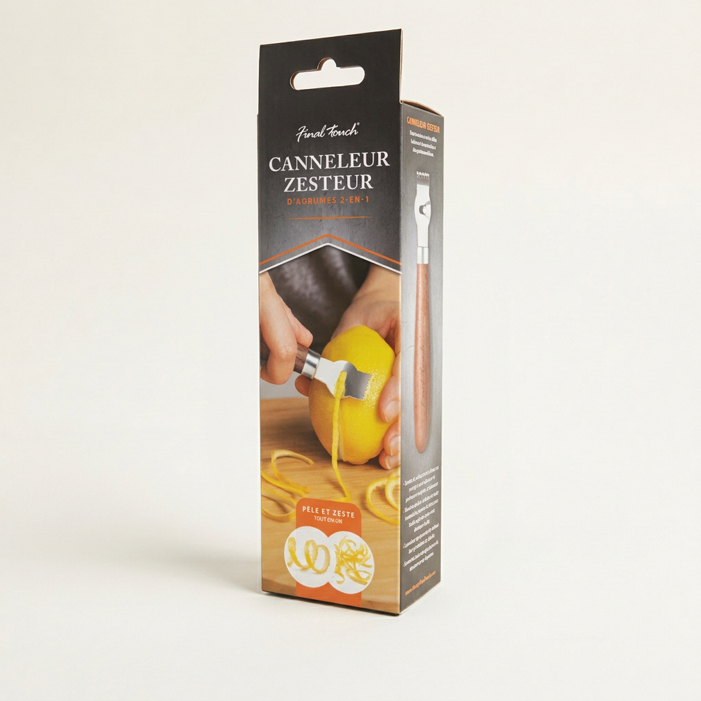 2-in-1 Citrus Zester & Peeler