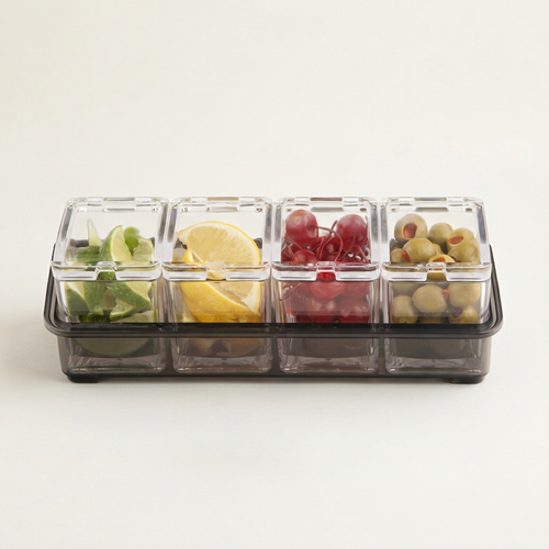 5 Piece Garnish Bar Caddy