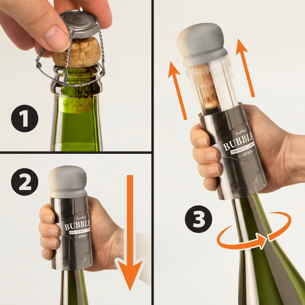Bubbles Sparkling Wine & Champagne Opener