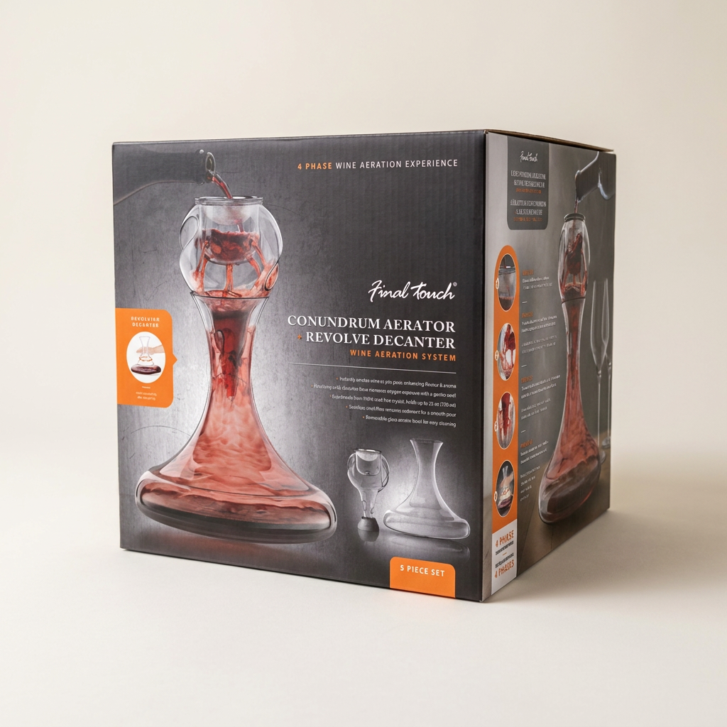 Aerator + Revolve Decanter Wine Aeration System