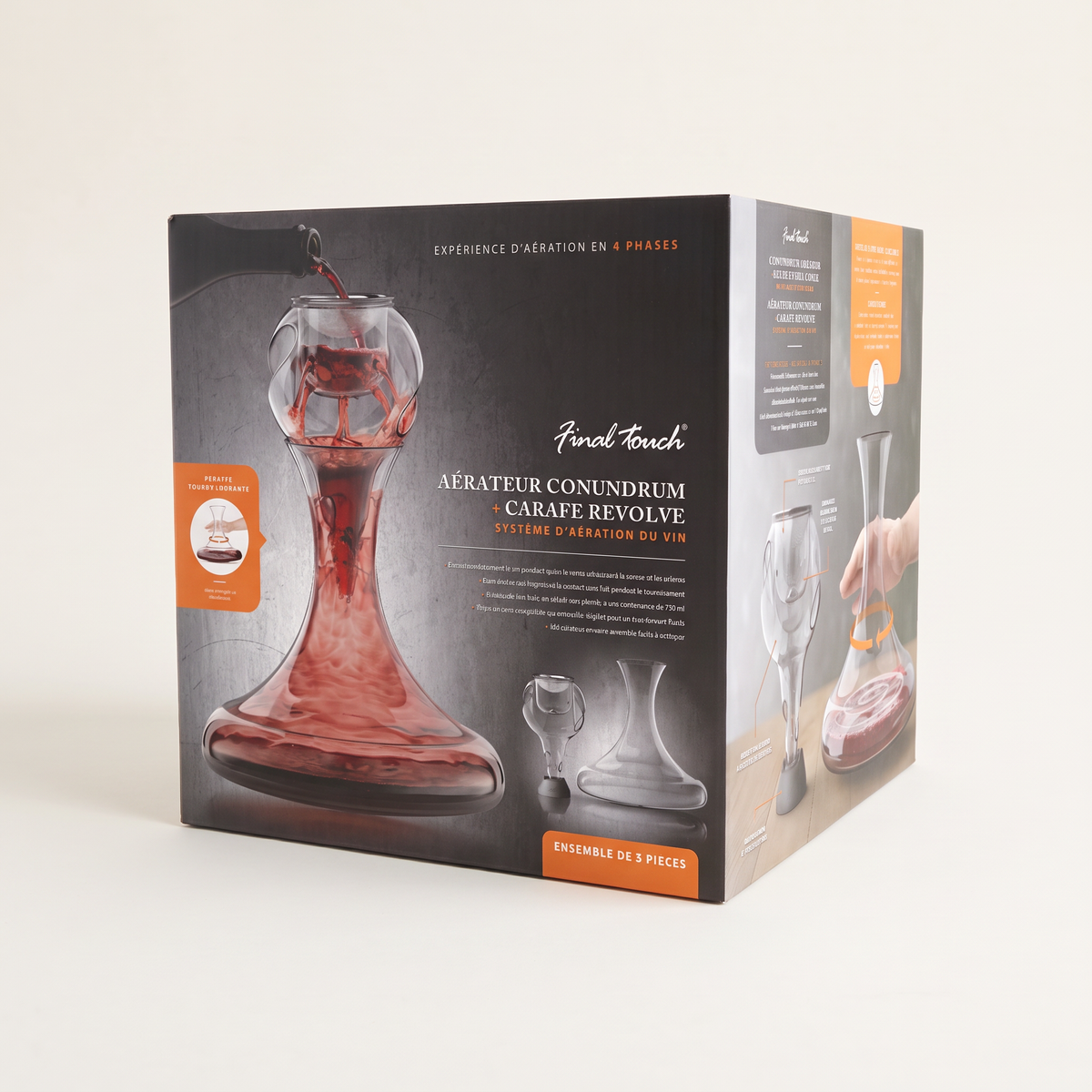 Aerator + Revolve Decanter Wine Aeration System