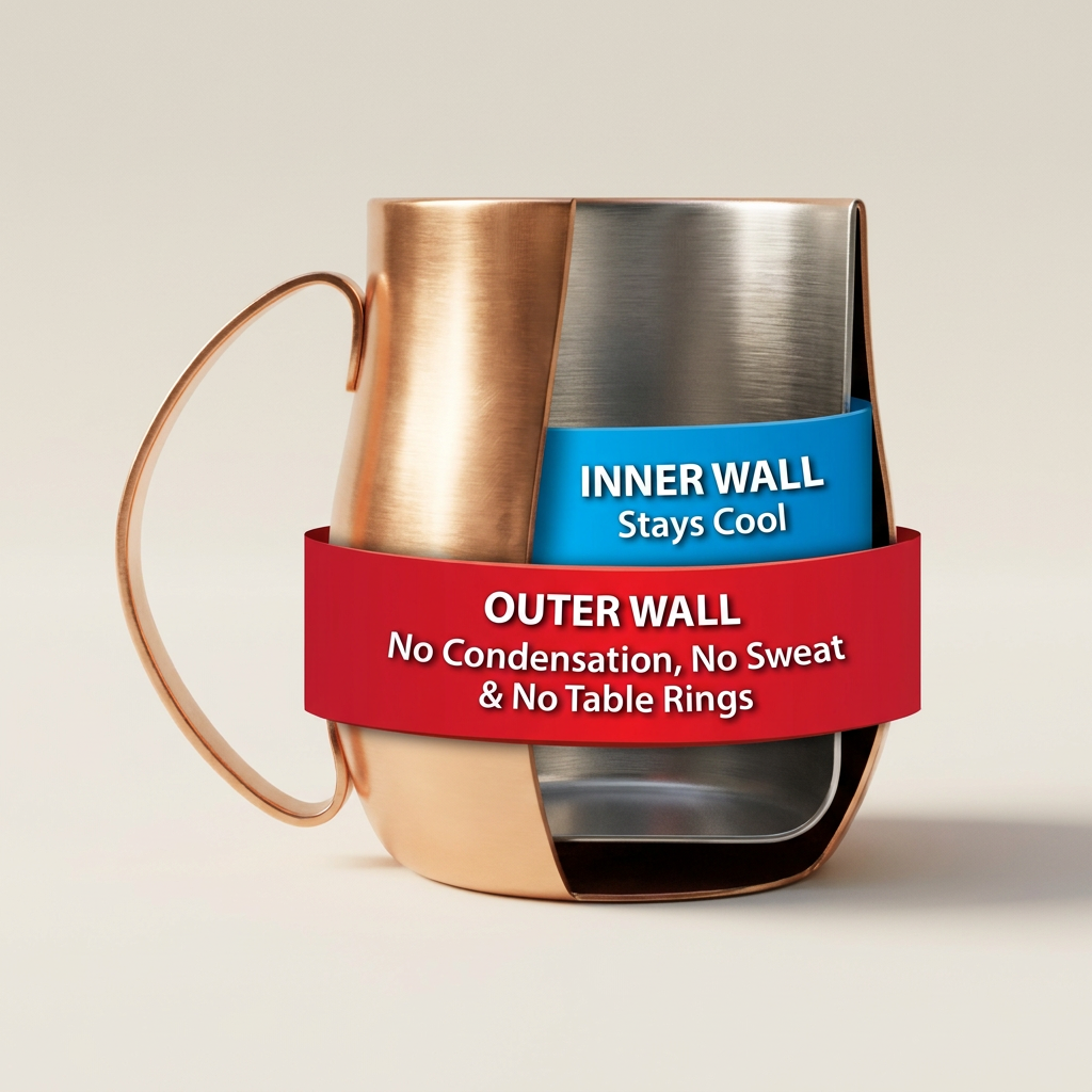 Double-Wall Mule Mug