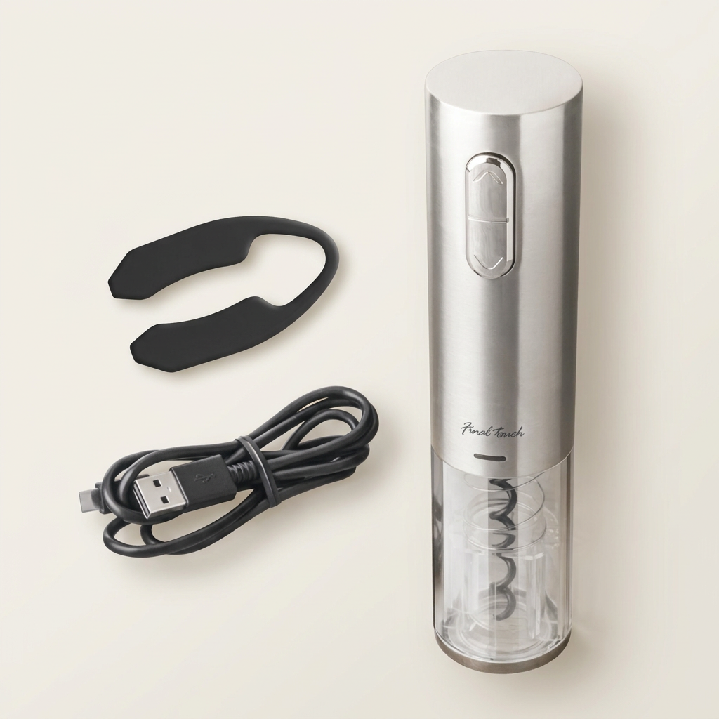 Electric Corkscrew with Lithium-Ion Battery