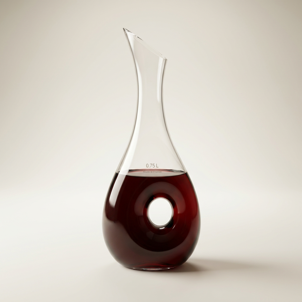 Lacuna Lead-Free Crystal Wine Decanter