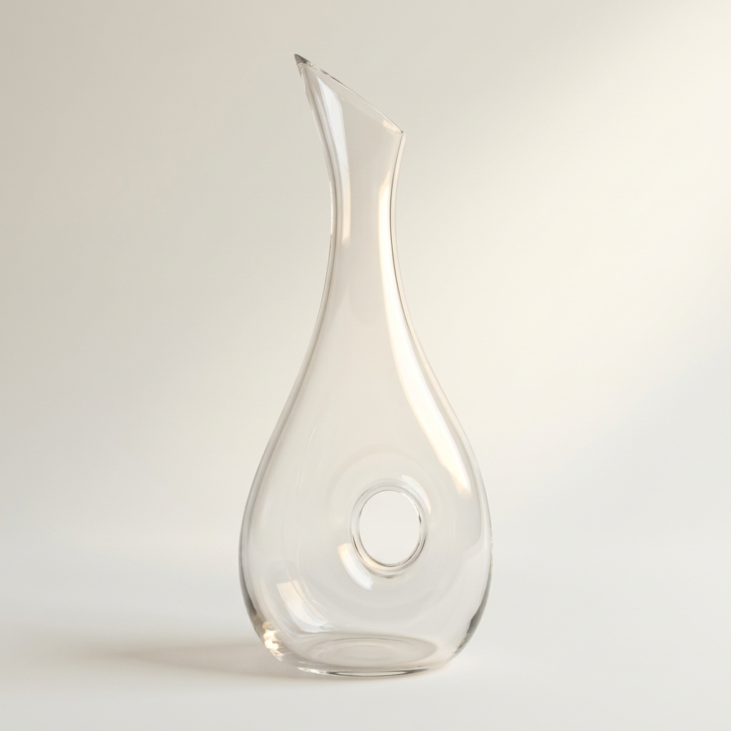 Lacuna Lead-Free Crystal Wine Decanter