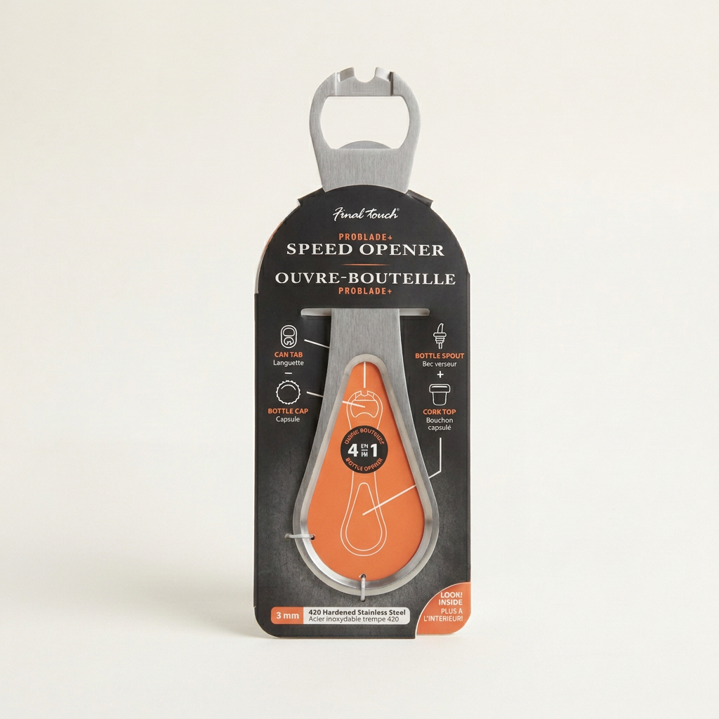 ProBlade+ Speed Bottle Opener & Spout Remover