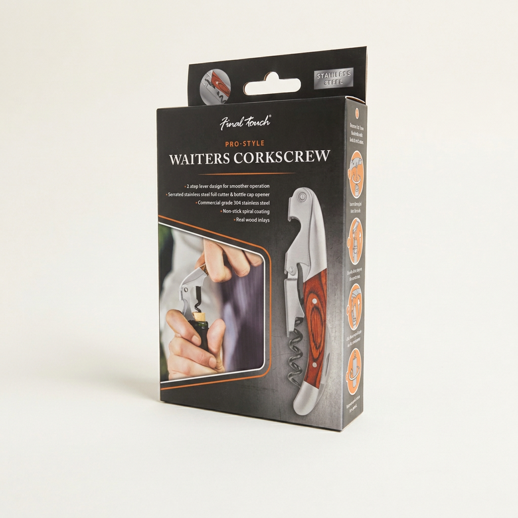 Pro-Style Waiters Corkscrew