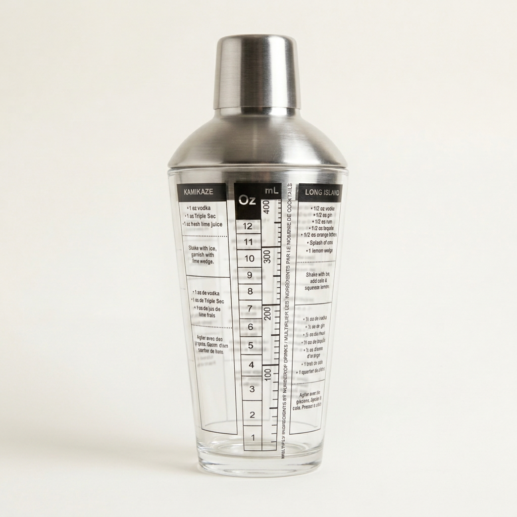 Recipe Cocktail Shaker