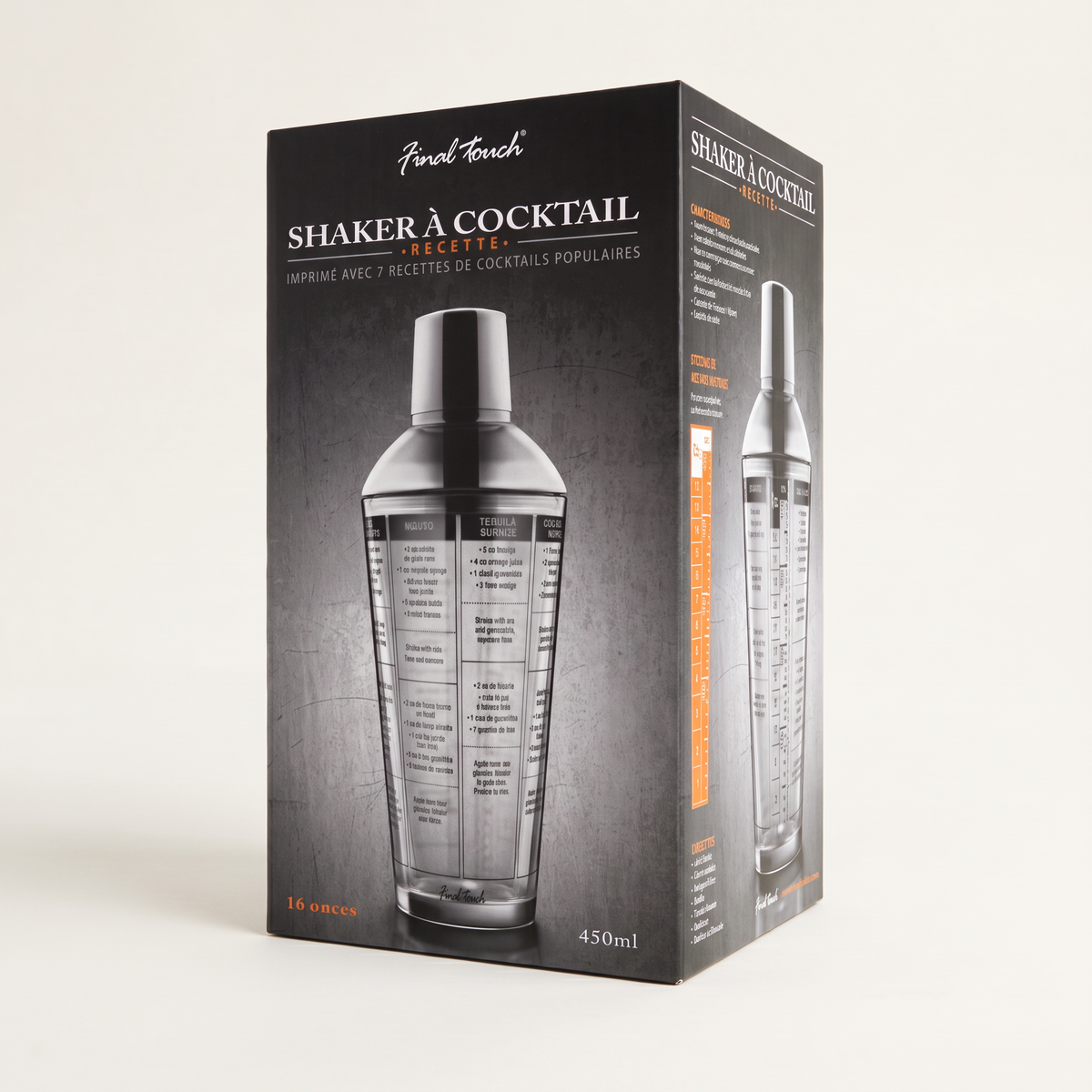 Recipe Cocktail Shaker
