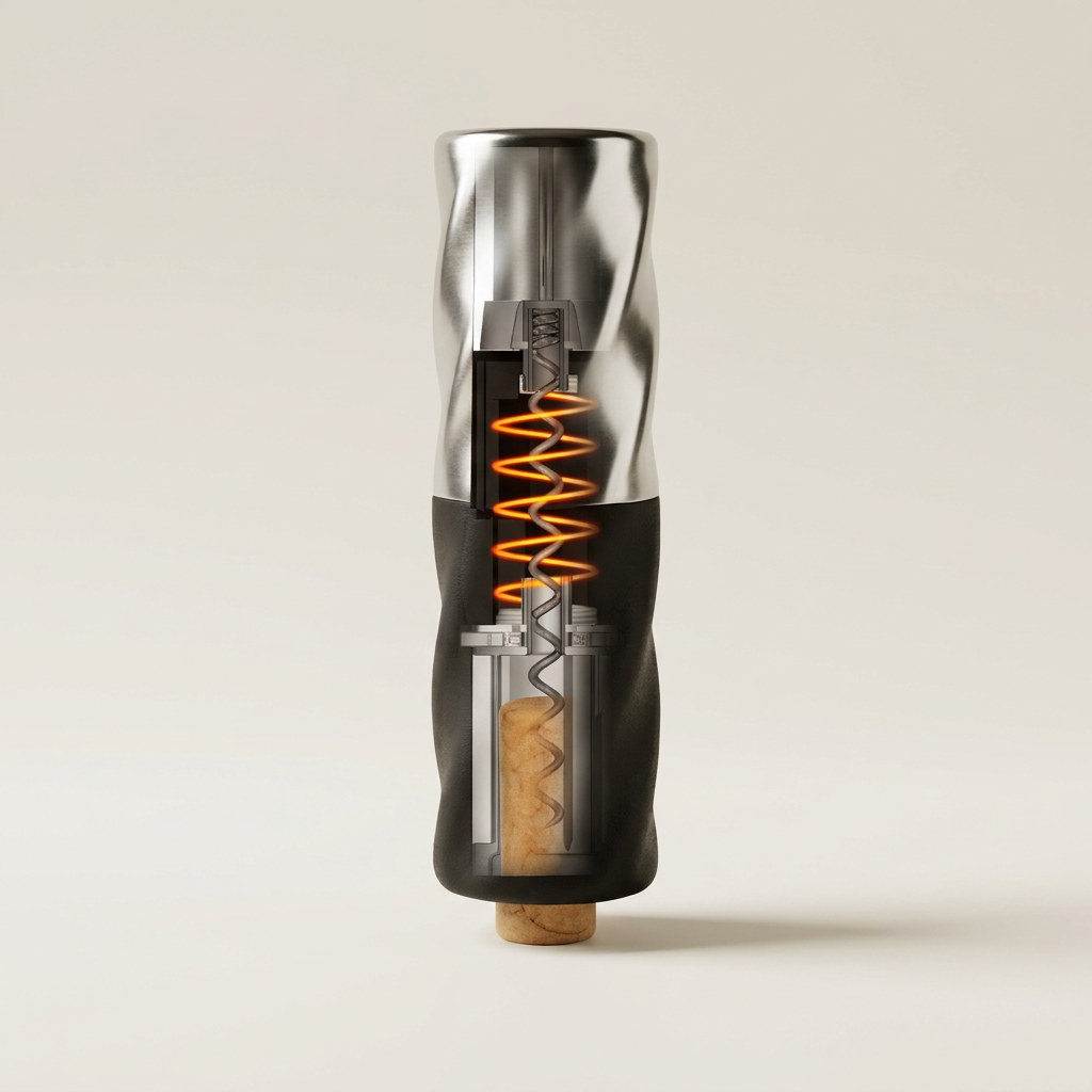 Wine Bit Spiral Corkscrew
