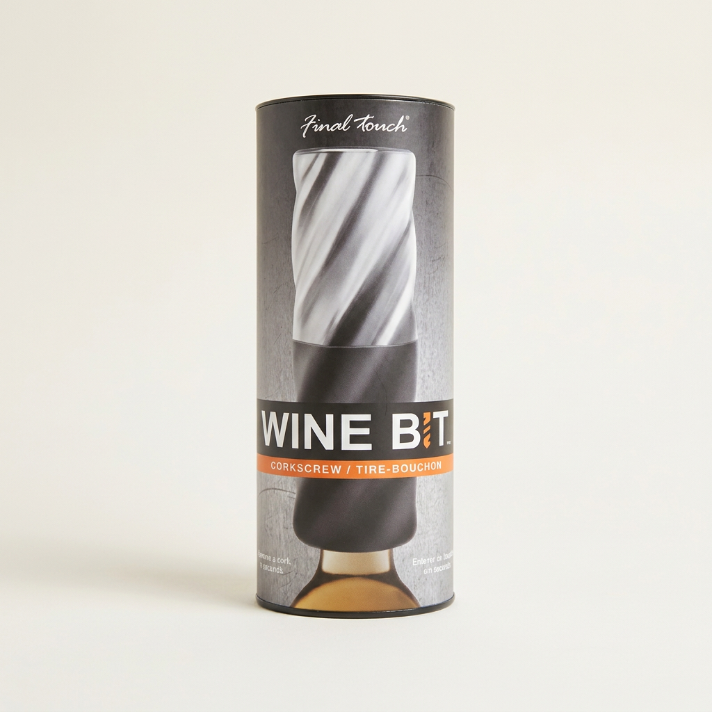 Wine Bit Spiral Corkscrew