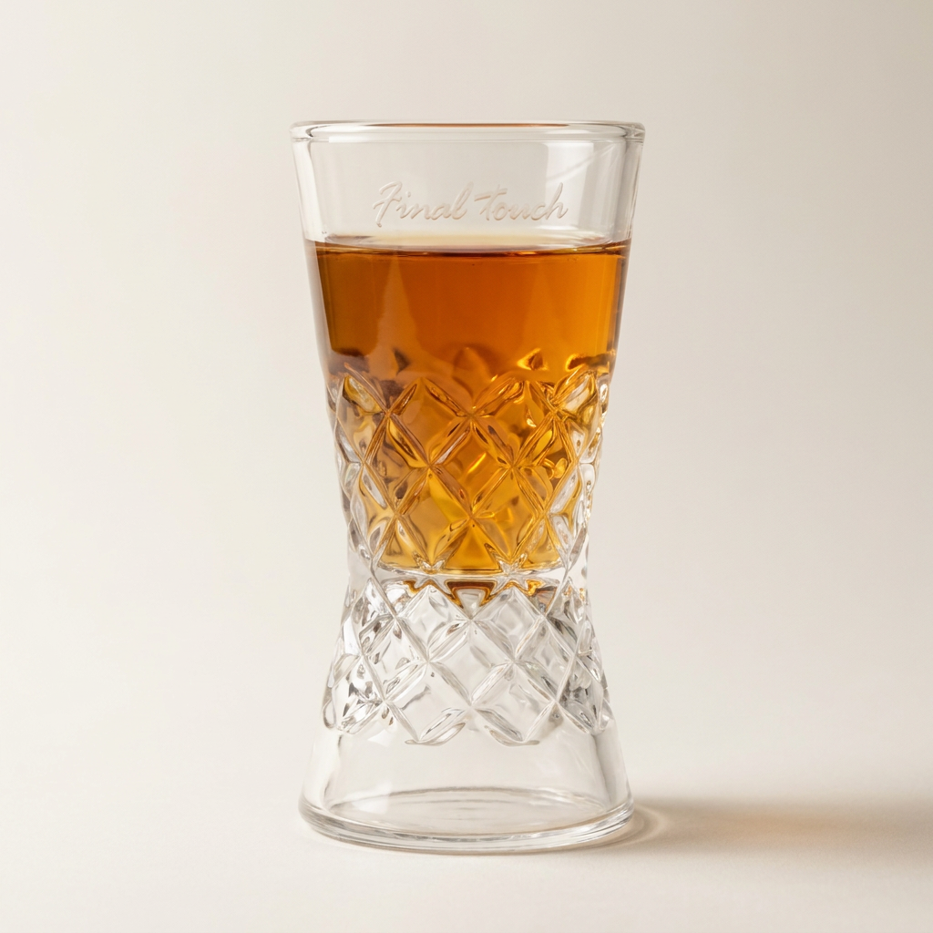 Yarai Glass Double Jigger