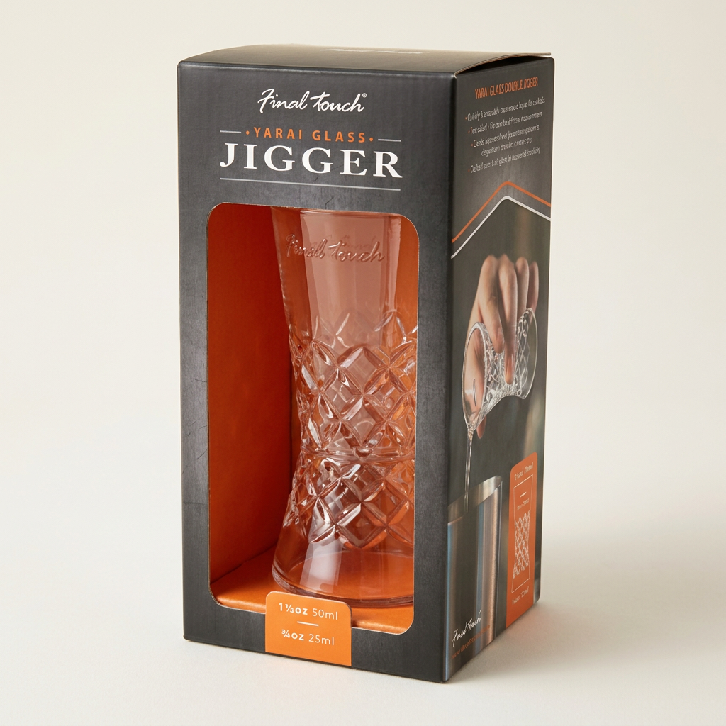 Yarai Glass Double Jigger