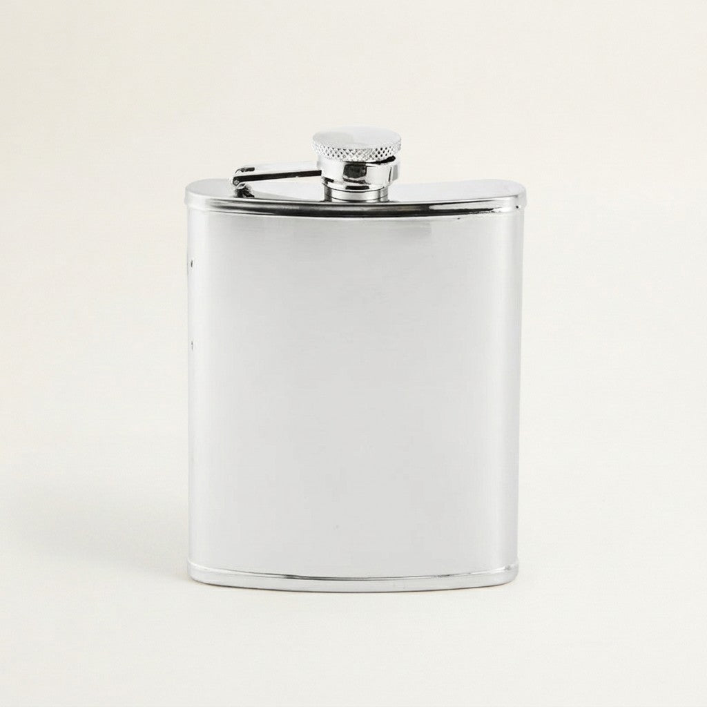 Houdini Stainless Steel Pocket Flask, 6 oz