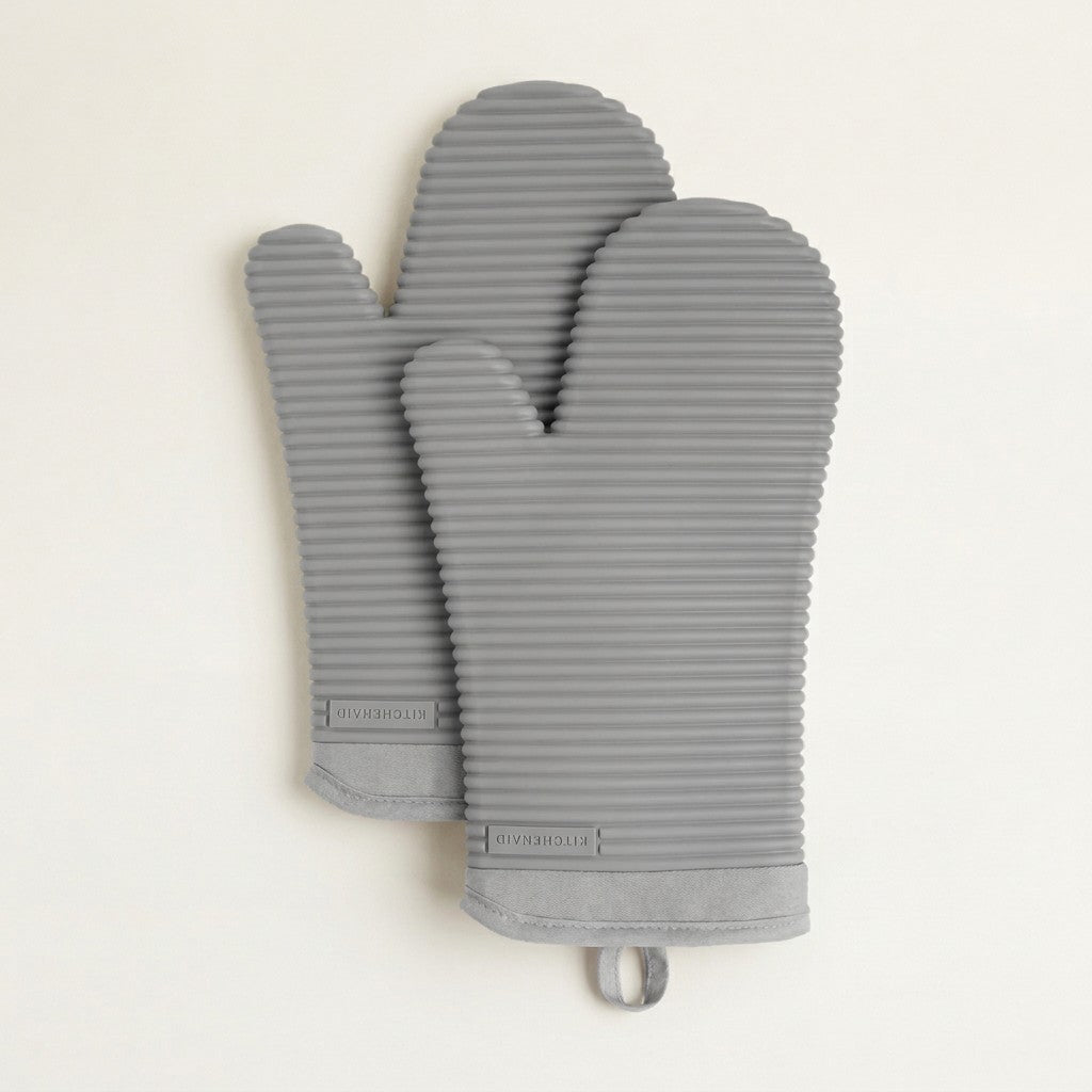 KitchenAid Ribbed Soft Silicone Oven Mitts