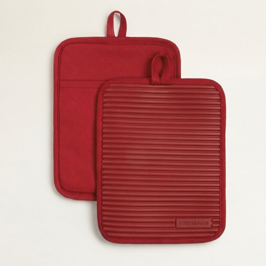 KitchenAid Ribbed Soft Silicone Pot Holders