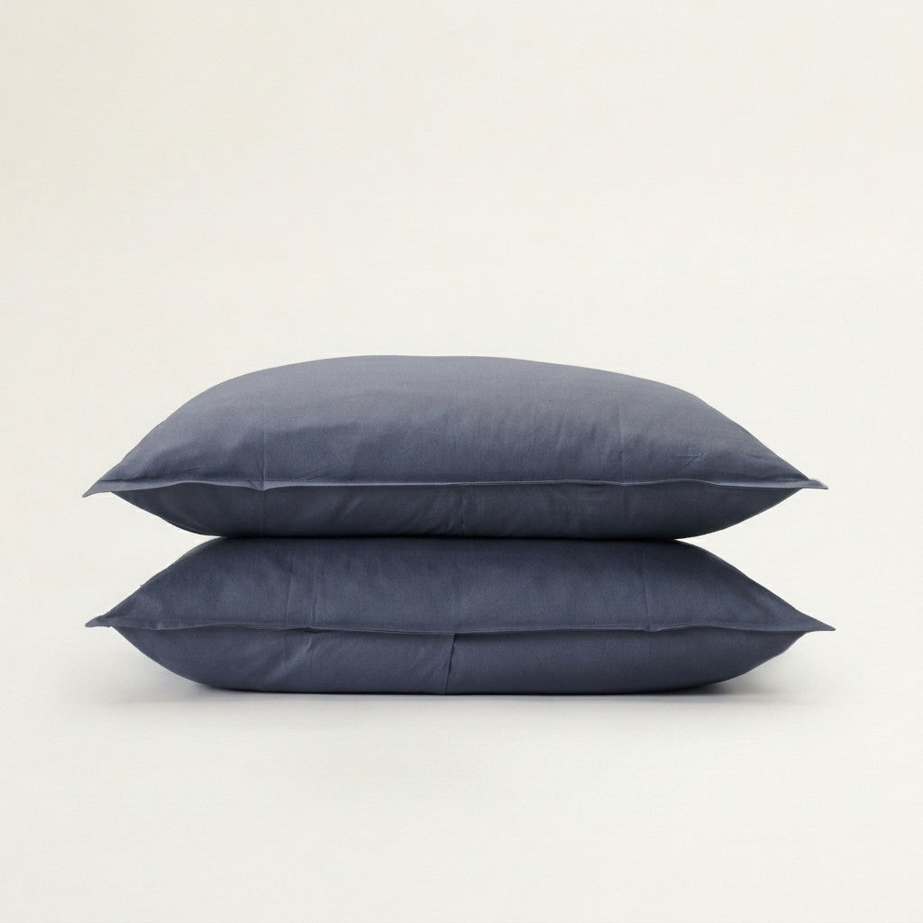 Percale Cotton Sham Set