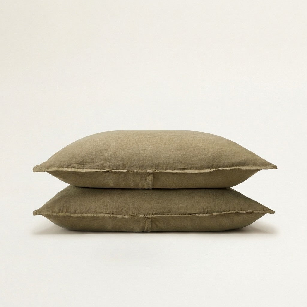 Flax Linen Sham Set