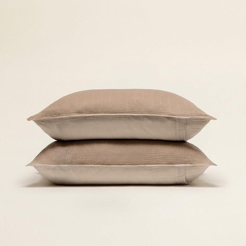 Muslin Sham Set