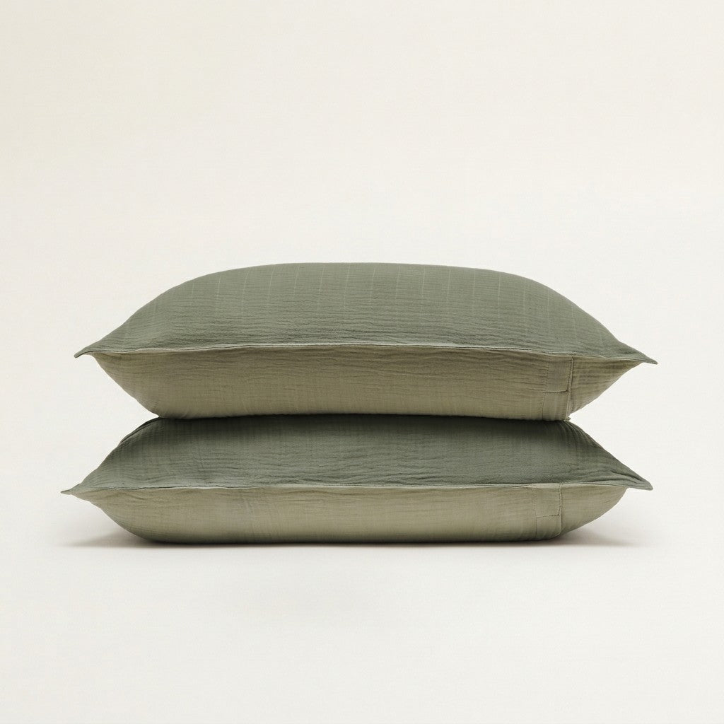 Muslin Sham Set