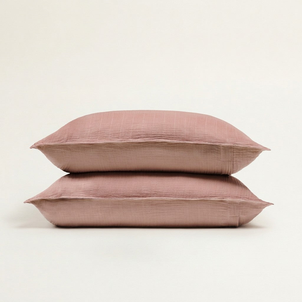 Muslin Sham Set