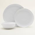 Everyday White Organic Dinnerware, 12-Piece Boxed Set